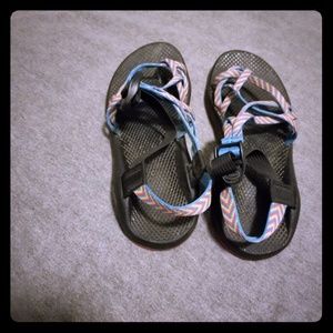Women's 9 multicolored Chaco sandals